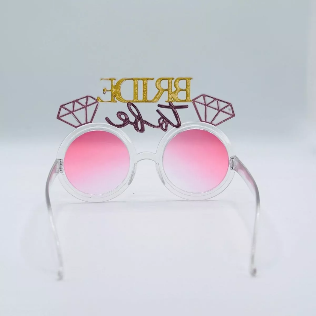 Lentes Rosas Para Despedida De Soltera Bride To Be