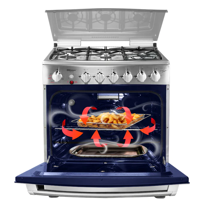 Estufa Koblenz Firenze EK-3131 30" con Horno de convección y Freidora de Aire Acero Inoxidable