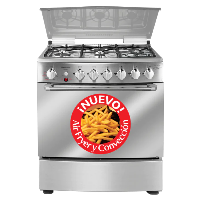 Estufa Koblenz Firenze EK-3131 30" con Horno de convección y Freidora de Aire Acero Inoxidable