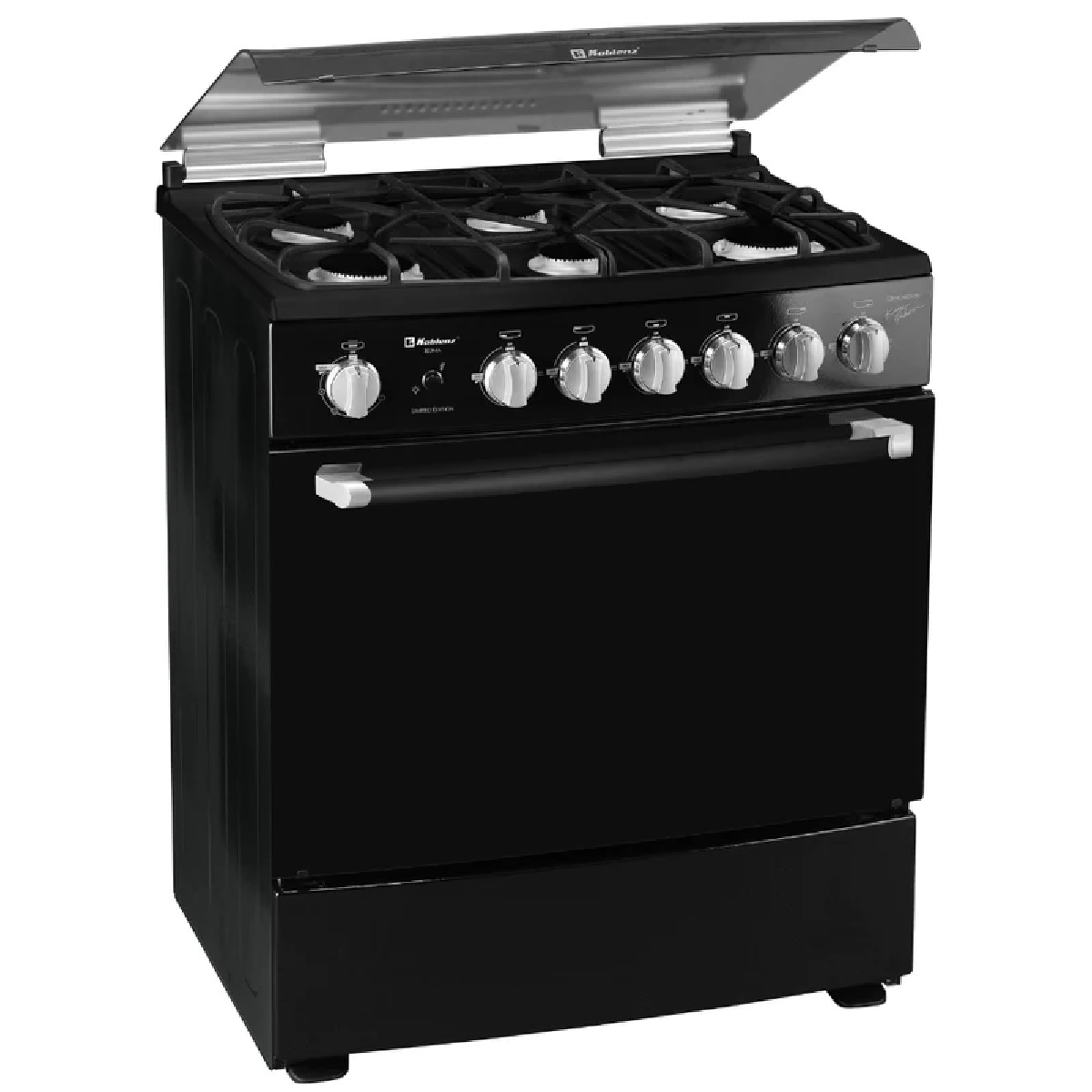 Estufa Koblenz EK-501FNM Roma 6 Quemadores Negro ENDY ENTREGA SÓLO VÁLIDA EN LA CIUDAD DE MÉXICO Y ZONA METROPOLITANA.