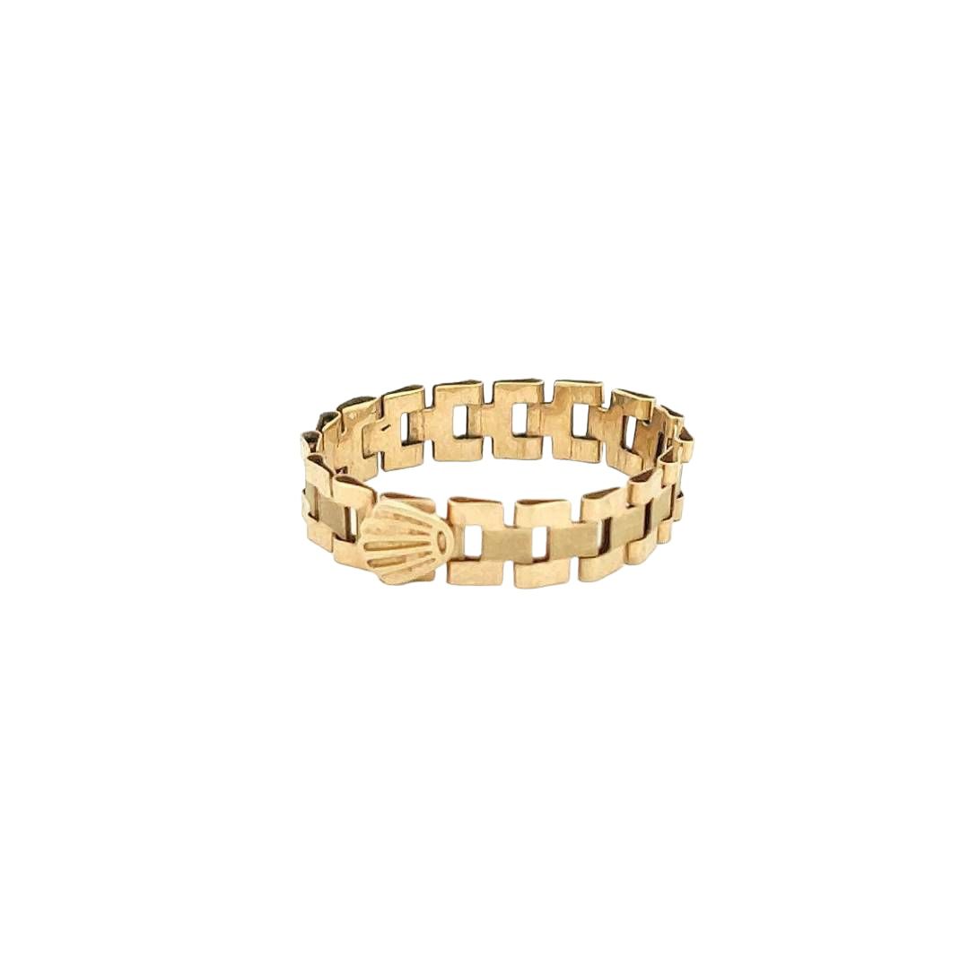 Anillo Baby Rolex En Oro 14 Kilates + Obsequio.