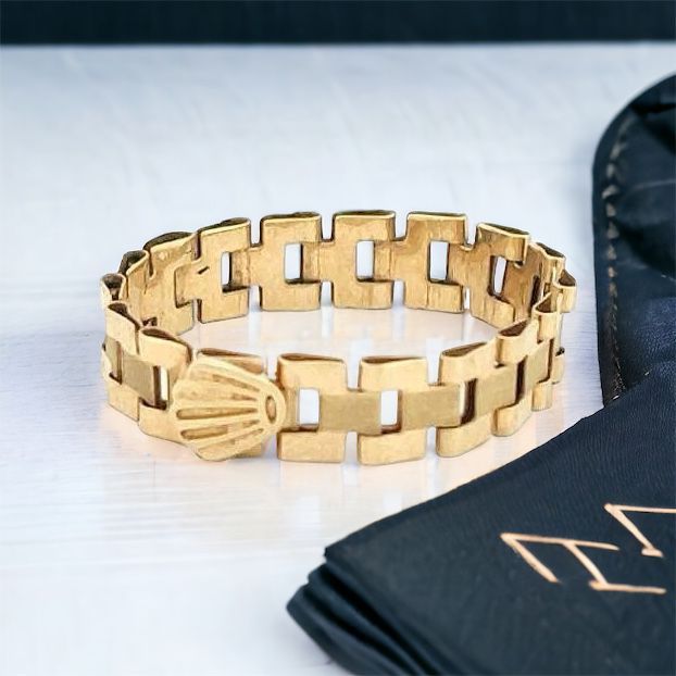 Anillo Baby Rolex En Oro 14 Kilates + Obsequio.