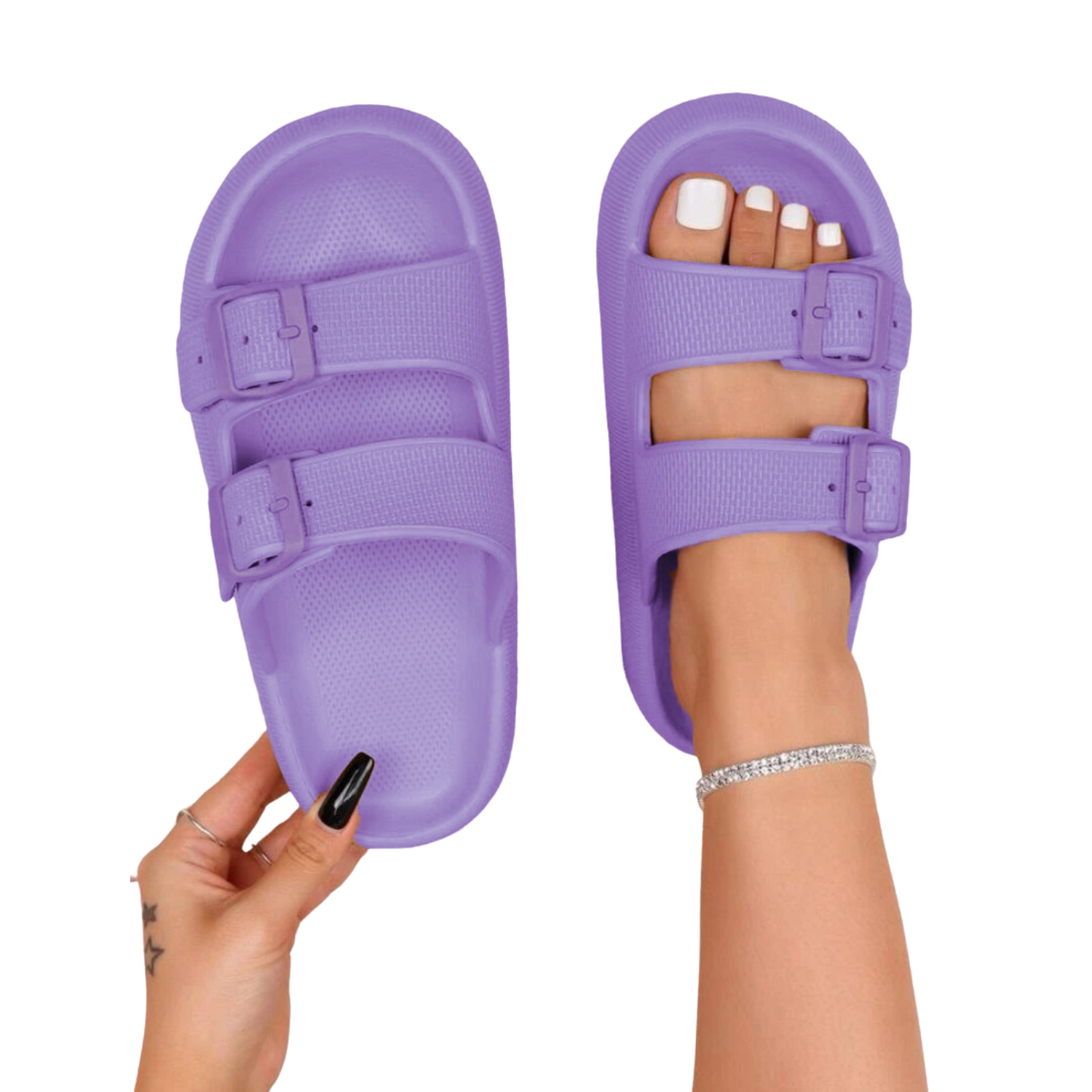 Sandalias Chanclas Mujer Sponch Antideslizante Alberca Playa