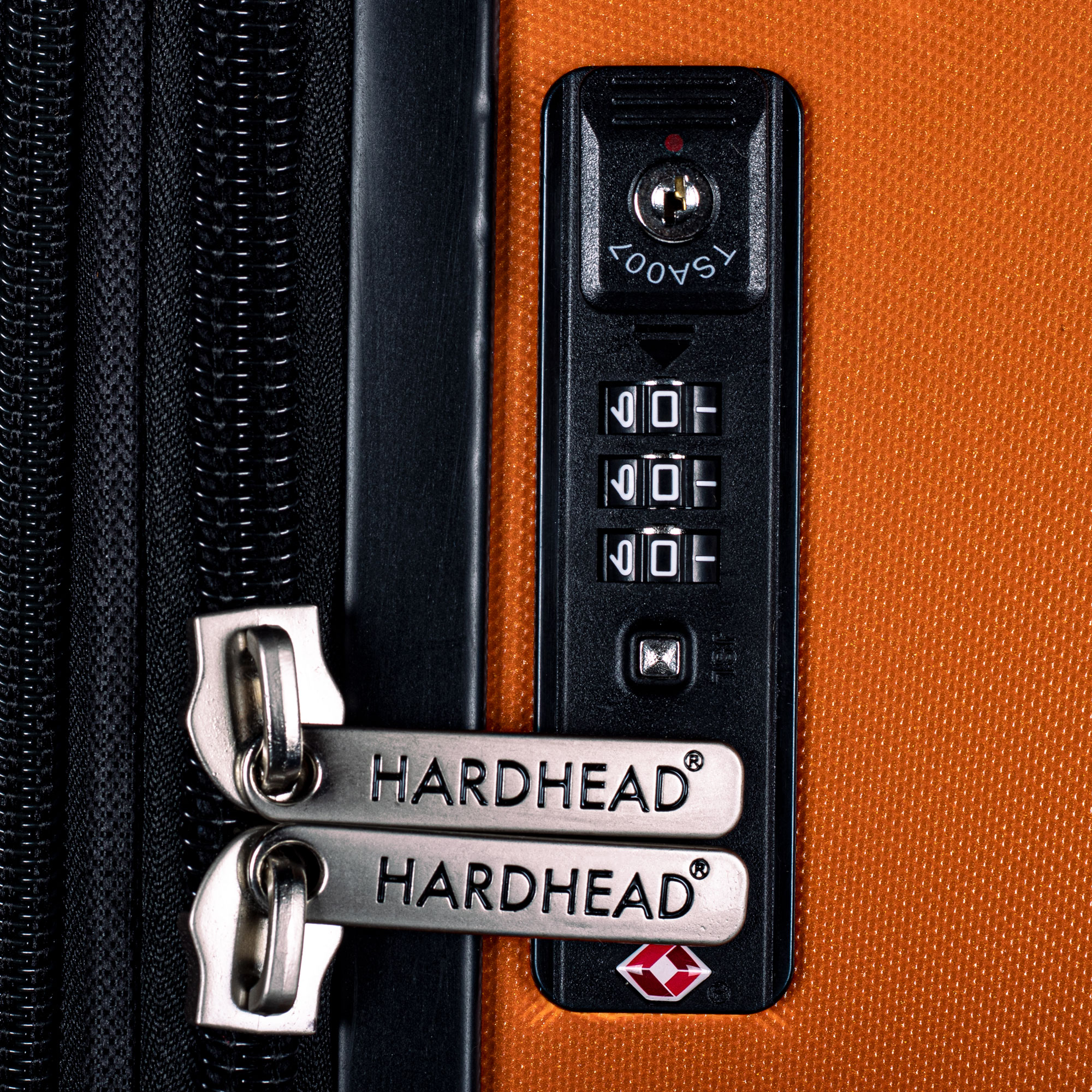 Maleta Rígida Hardhead Eco Naranja Equipaje 24 PLG Nuevo