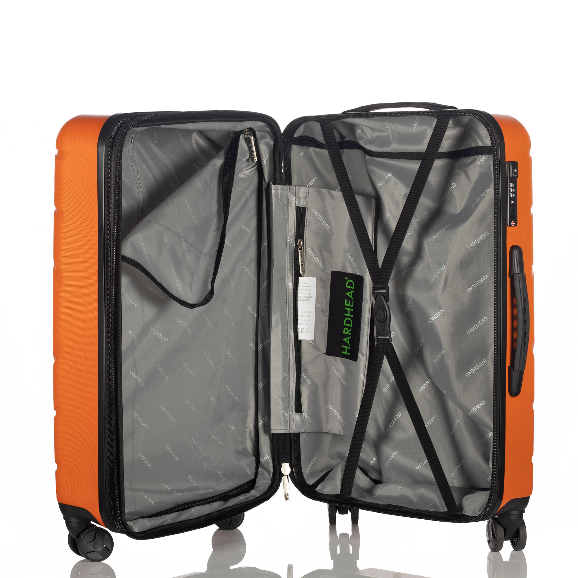 Maleta Rígida Hardhead Eco Naranja Equipaje 24 PLG Nuevo