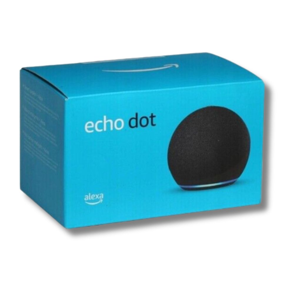 Bocina Alexa Amazon Echo Dot Asistente de Voz 5ta Generación Inalámbrico WiFi-Bluetooth Color Negro