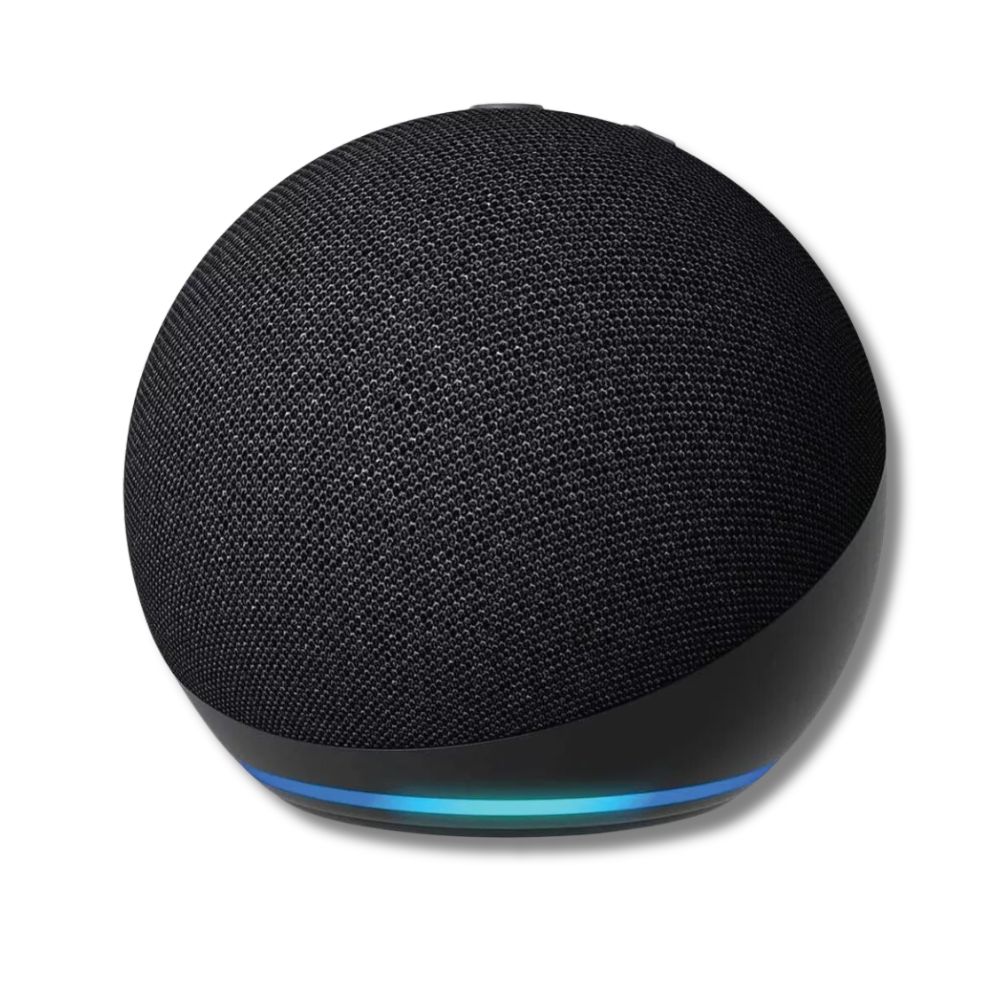 Bocina Alexa Amazon Echo Dot Asistente de Voz 5ta Generación Inalámbrico WiFi-Bluetooth Color Negro