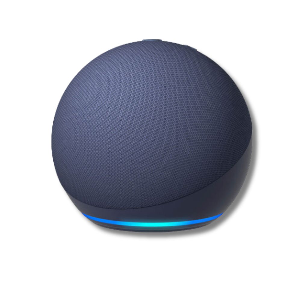 Bocina Alexa Amazon Echo Dot Asistente de Voz 5ta Generación Inalámbrico WiFi-Bluetooth Color Azul