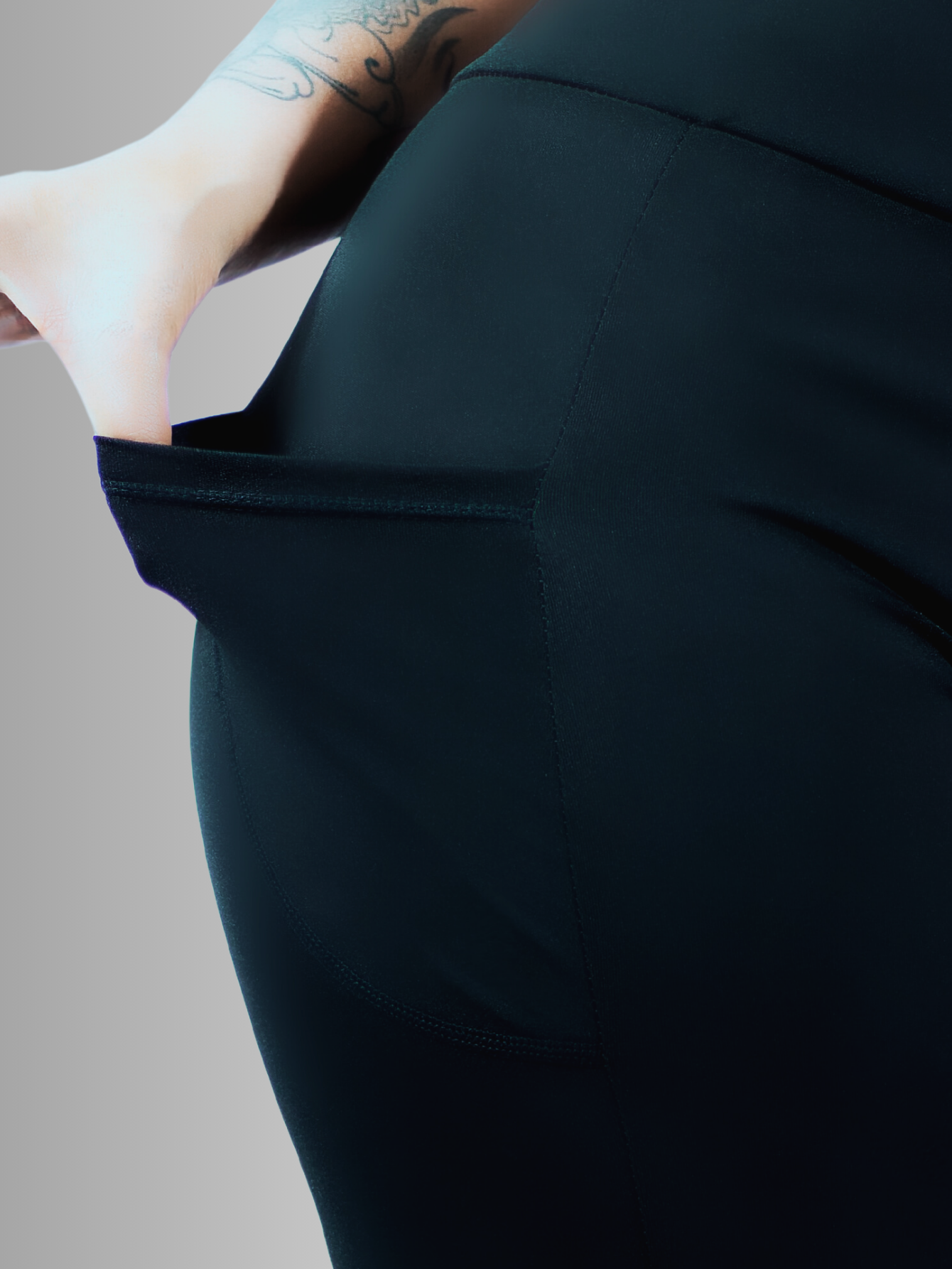 Leggings Casual o Deportivos Acampanados De Cintura Alta De Mujer En Color Sólido