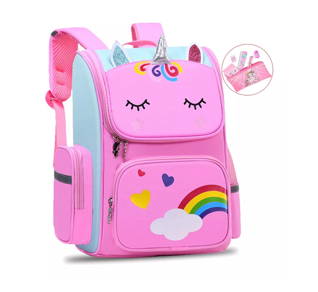 Mochila Escolar Kawaii De Niña, Primaria Infantil Preescolar T