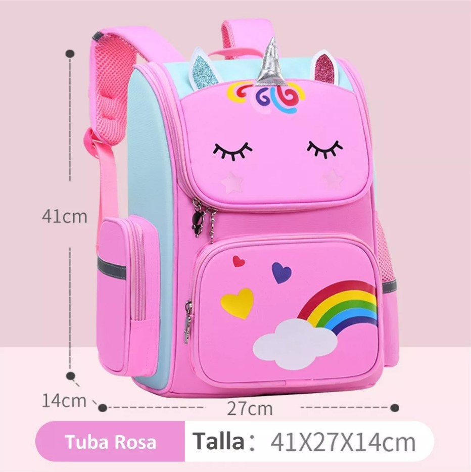 Mochila Escolar Kawaii De Niña, Primaria Infantil Preescolar T