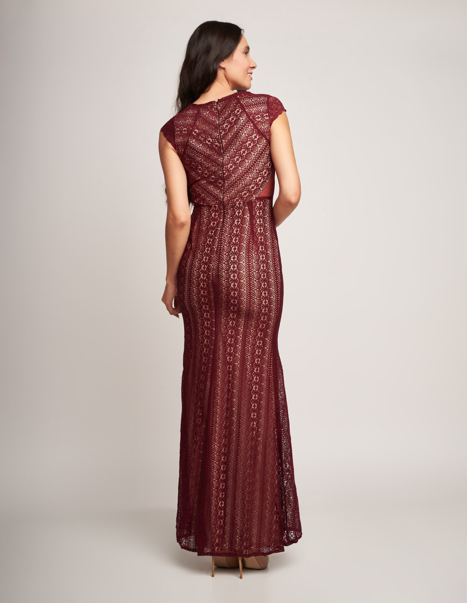 Vestido largo tinto de fiesta: sofisticación y estilo para destacar en cualquier evento especial