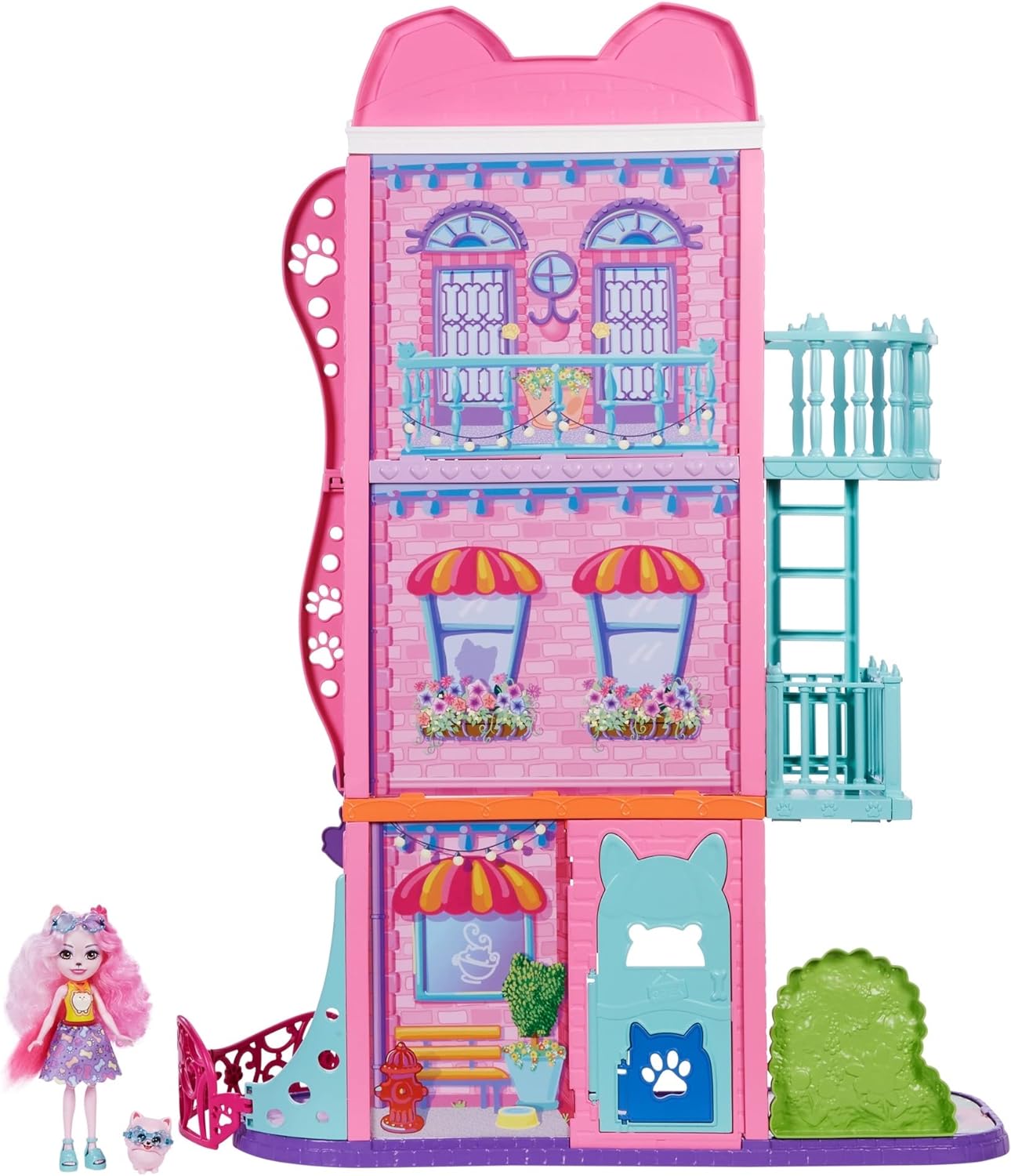 Enchantimals City Tails Apartamento De Palmer Pomeranian