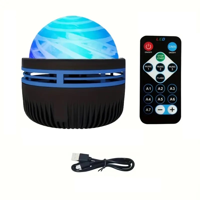 Lampara de proyeccion de galaxia Led.