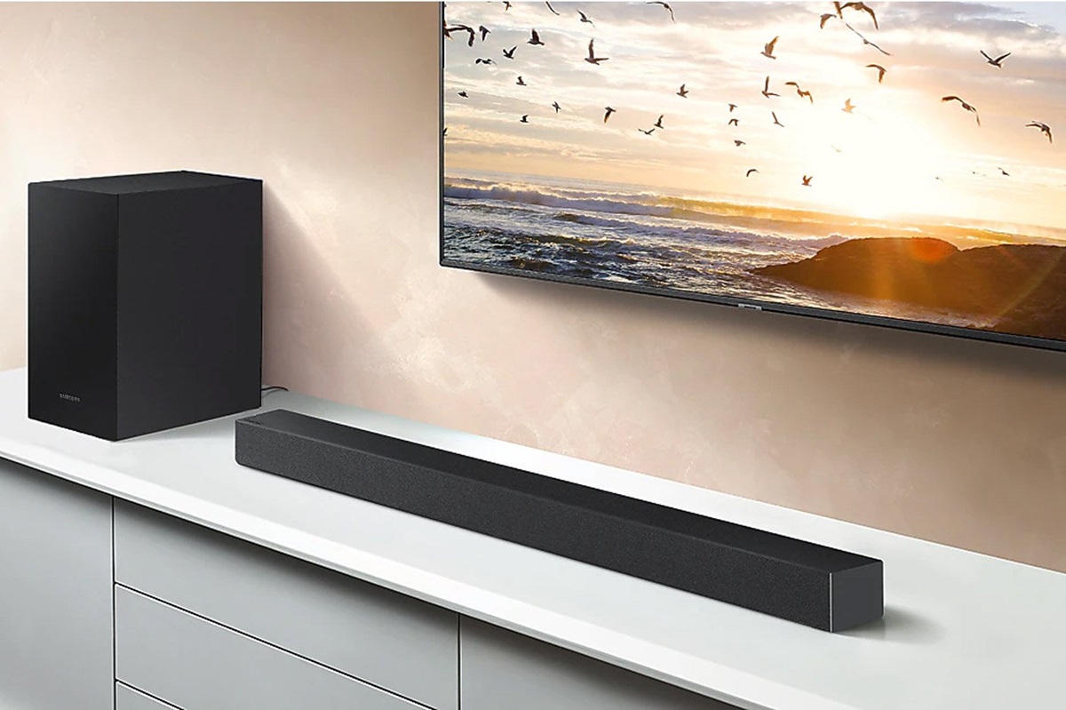 Barra de Sonido Samsung HW-T420/ZX 2.1 Negro.