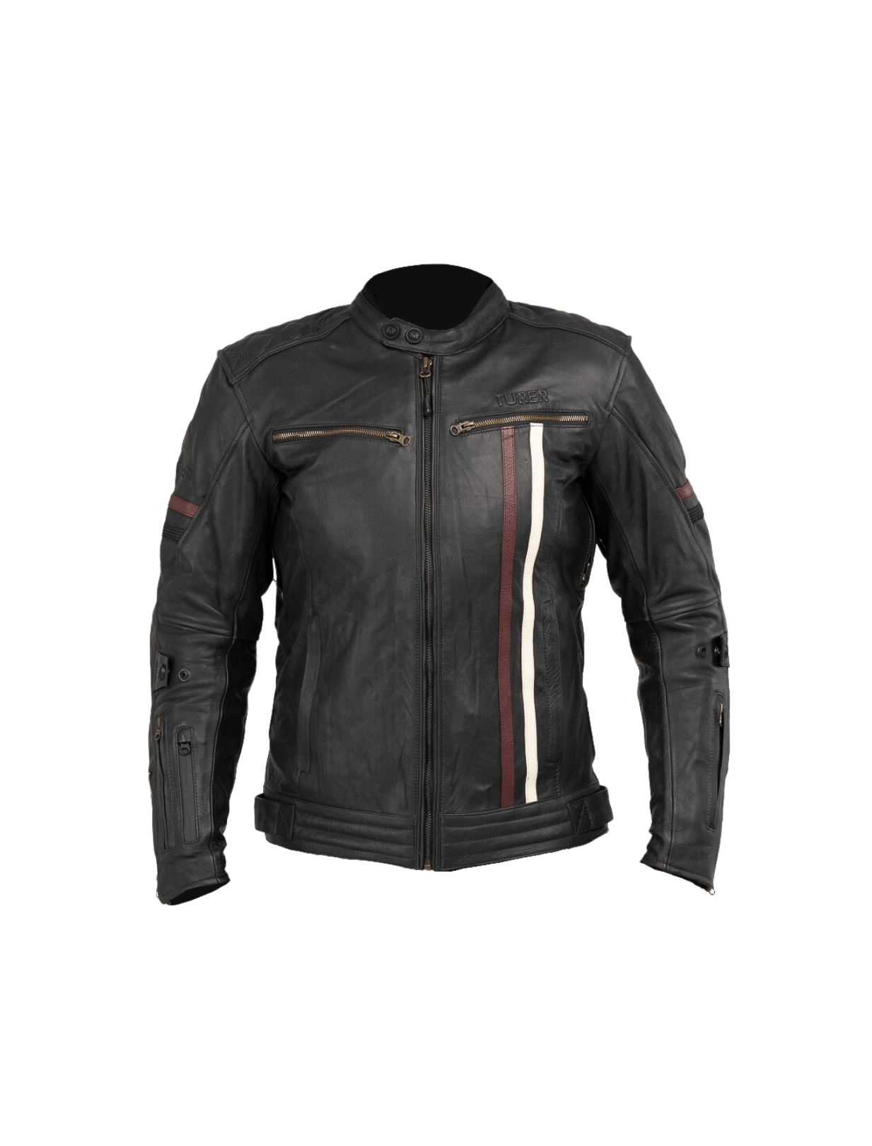 Chamarra Para Motociclista 100% Piel Turer