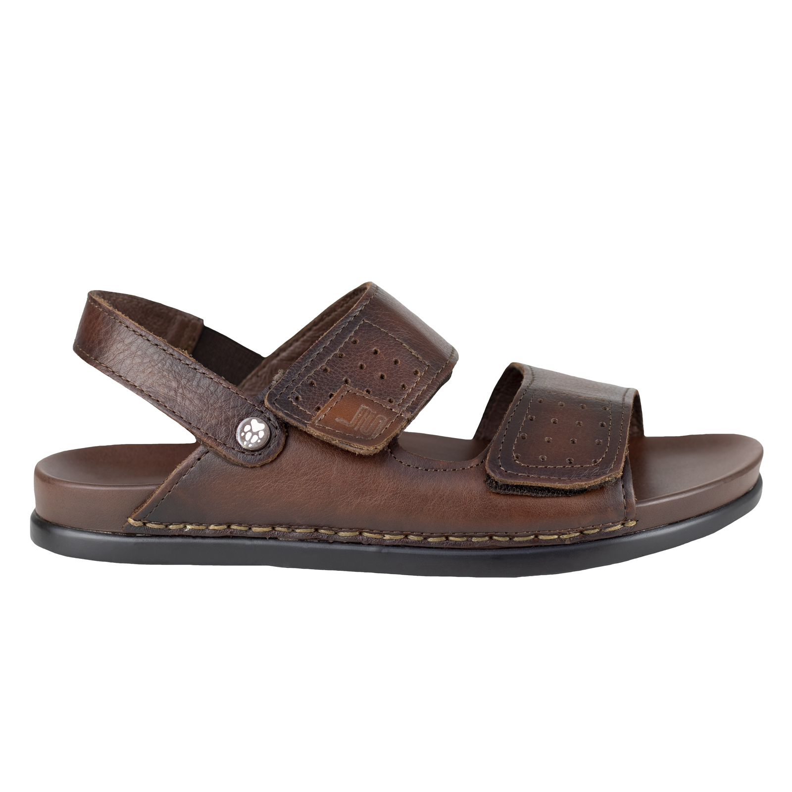 Huarache Para Hombre Confort Lobo Solo 6803 Besani Piel Moda.