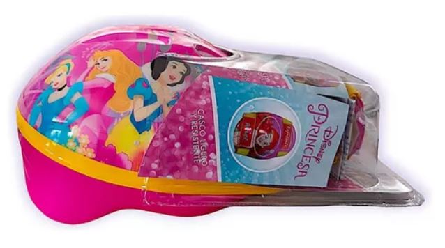 Set De Protección Bicicleta Scooter Patines Princesas Disney
