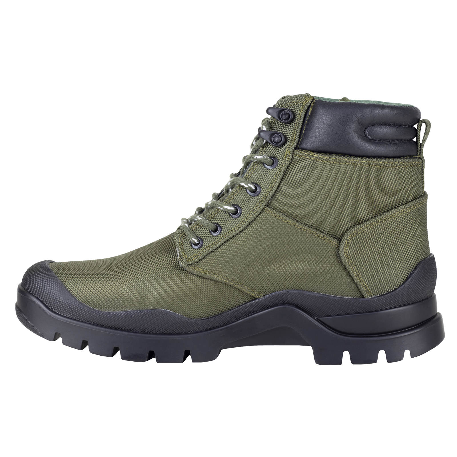 Bota Caballero Jeep 20250 Lona Waterproof Verde Originales.