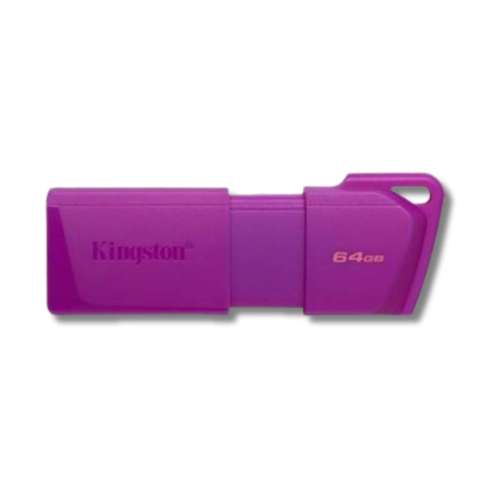 Memoria USB Marca Kingston DataTraveler Exodia M 64GB 3.2 Color Morado