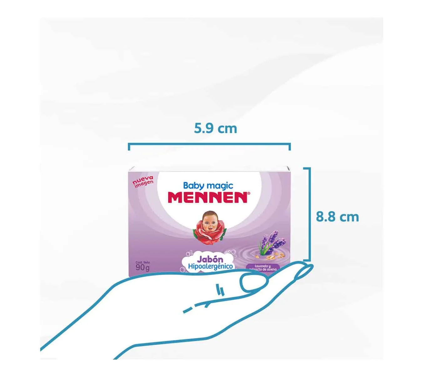 Jabon Mennen Lavanda 90gr