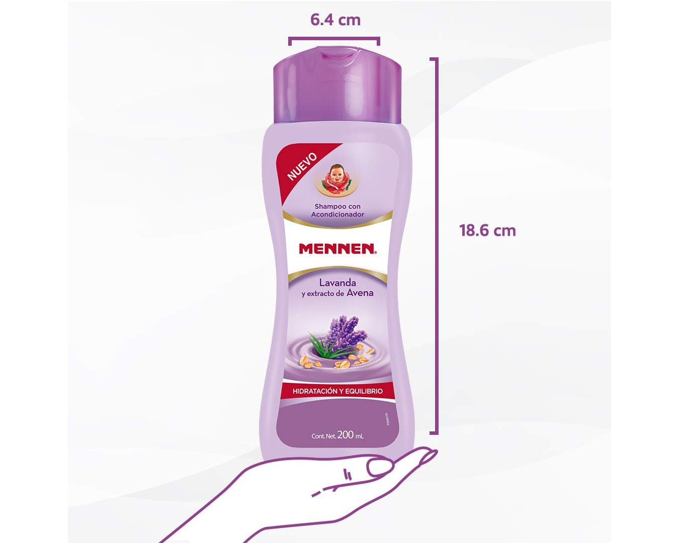 Shampoo Mennen Lavanda 200 Ml.