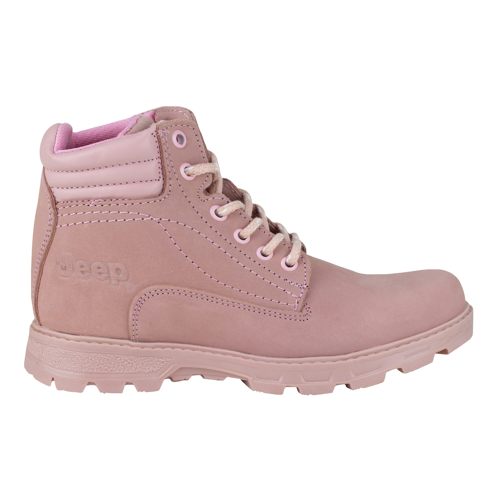 Bota Rosas Para Mujer Urbanas Jeep 20200 Nobuck Original