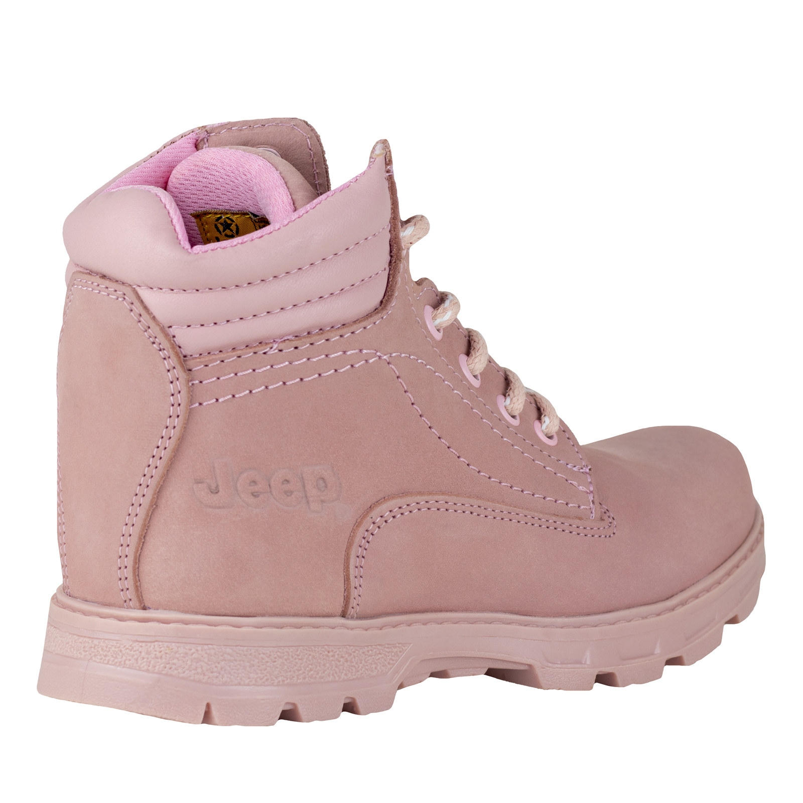 Bota Rosas Para Mujer Urbanas Jeep 20200 Nobuck Original