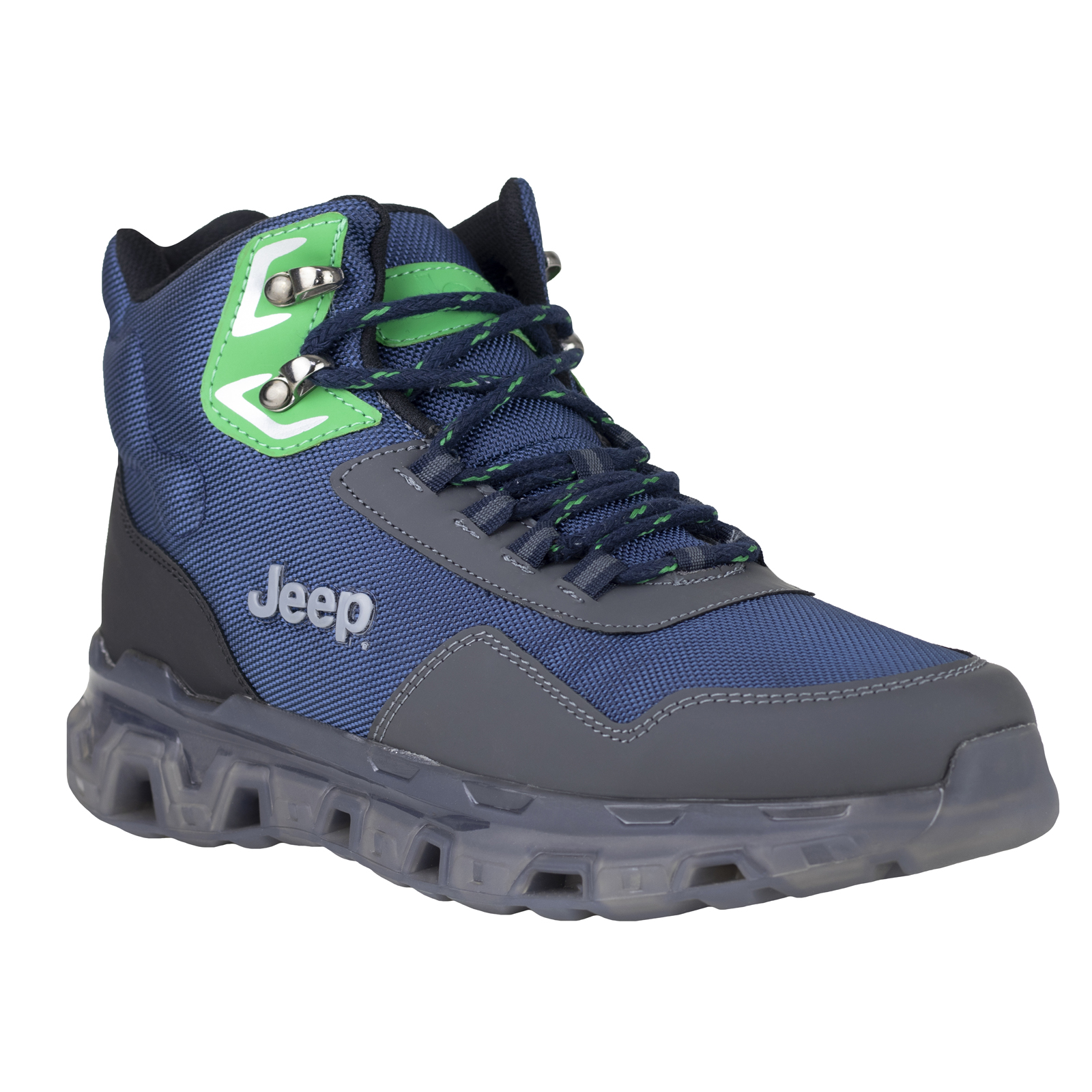 Botas Urbanas Outdoors Para Hombre Jeep 50000-70 Marino Gris.