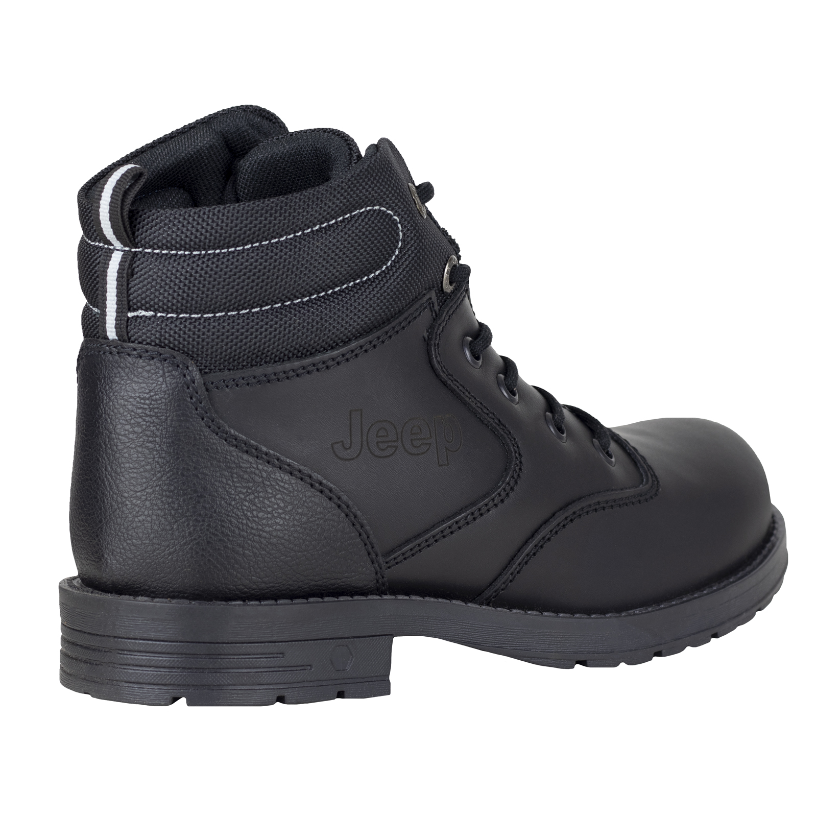 Bota Negras Semi Vestir Para Hombre Jeep 10101-1 Negro Original.