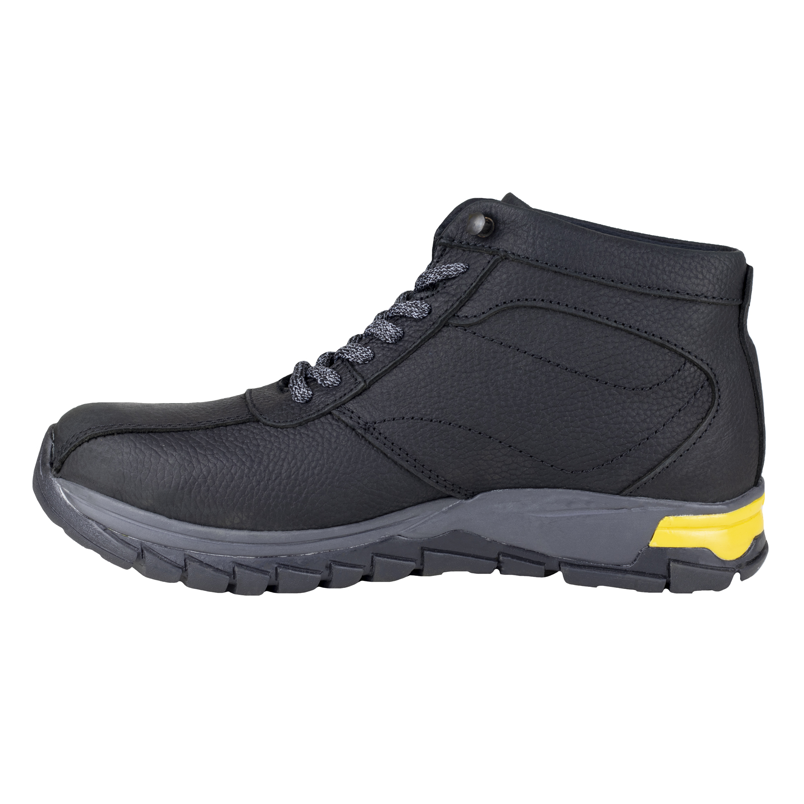 Botas Urbanas Jeep Para Hombre Piel Graneada 104270 Negro confort.