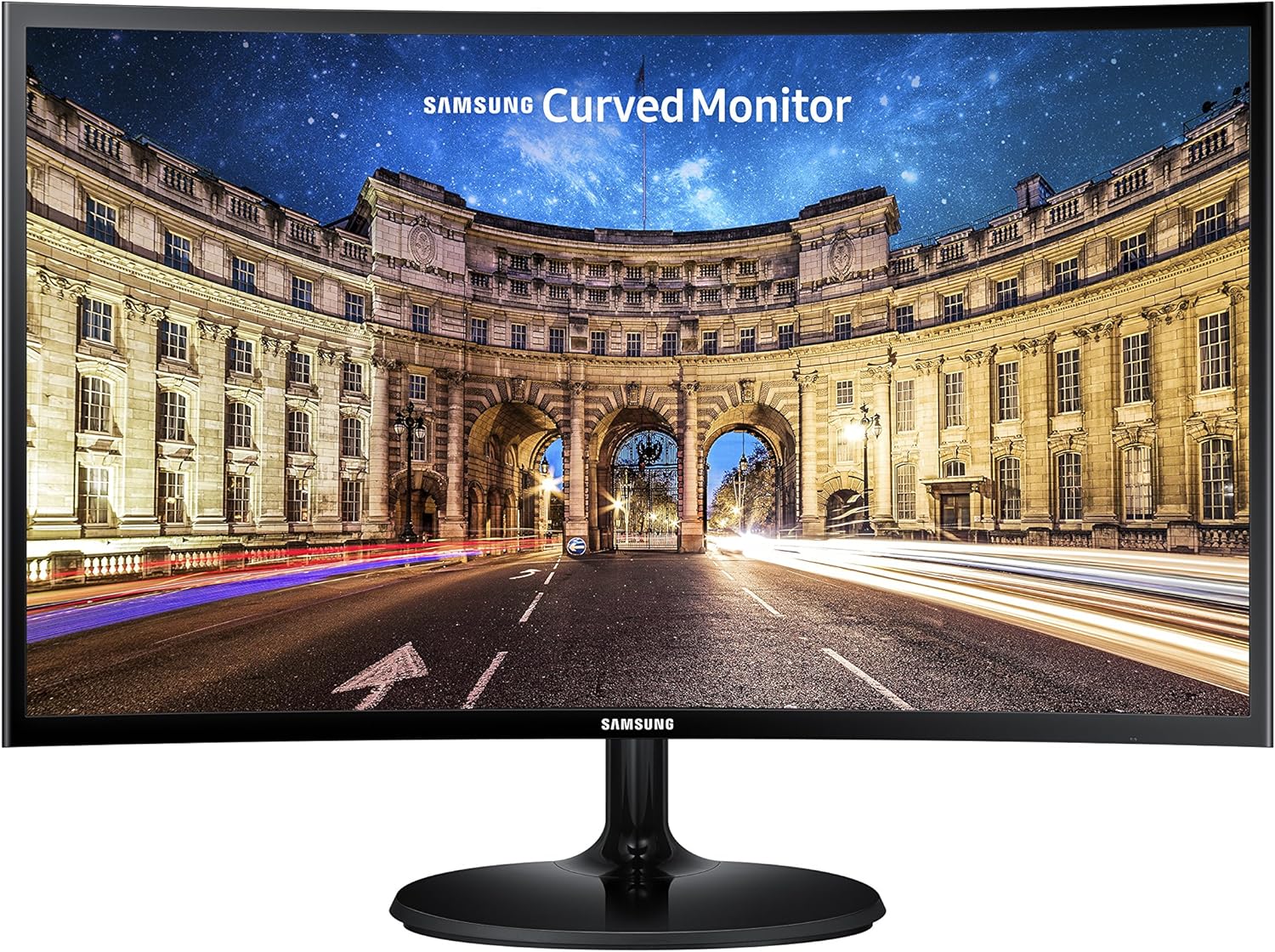 Monitor Samsung Essential 27Pulg FHD Curvo 1800R 60HZ Reacondicionado.