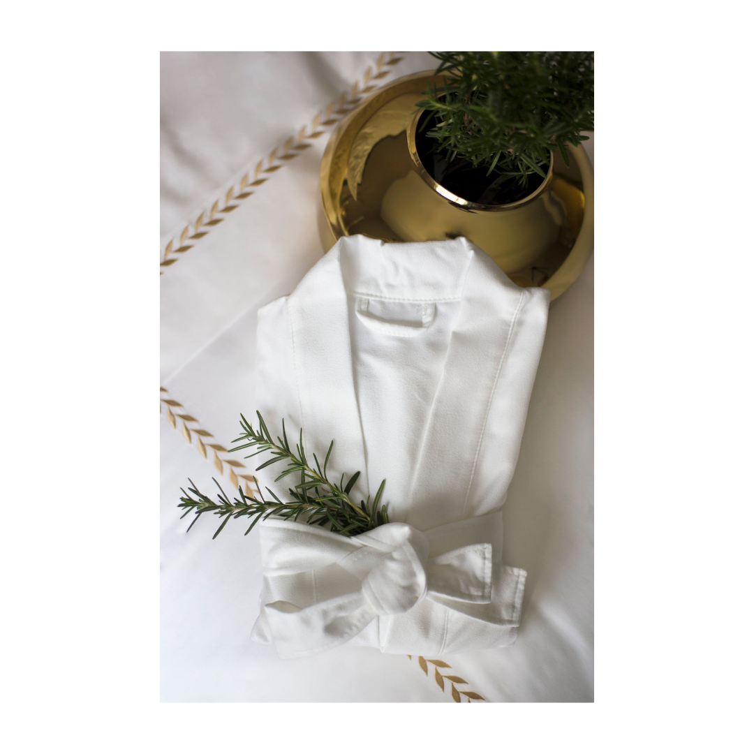 Bata de Baño premium de algodón tipo SPA