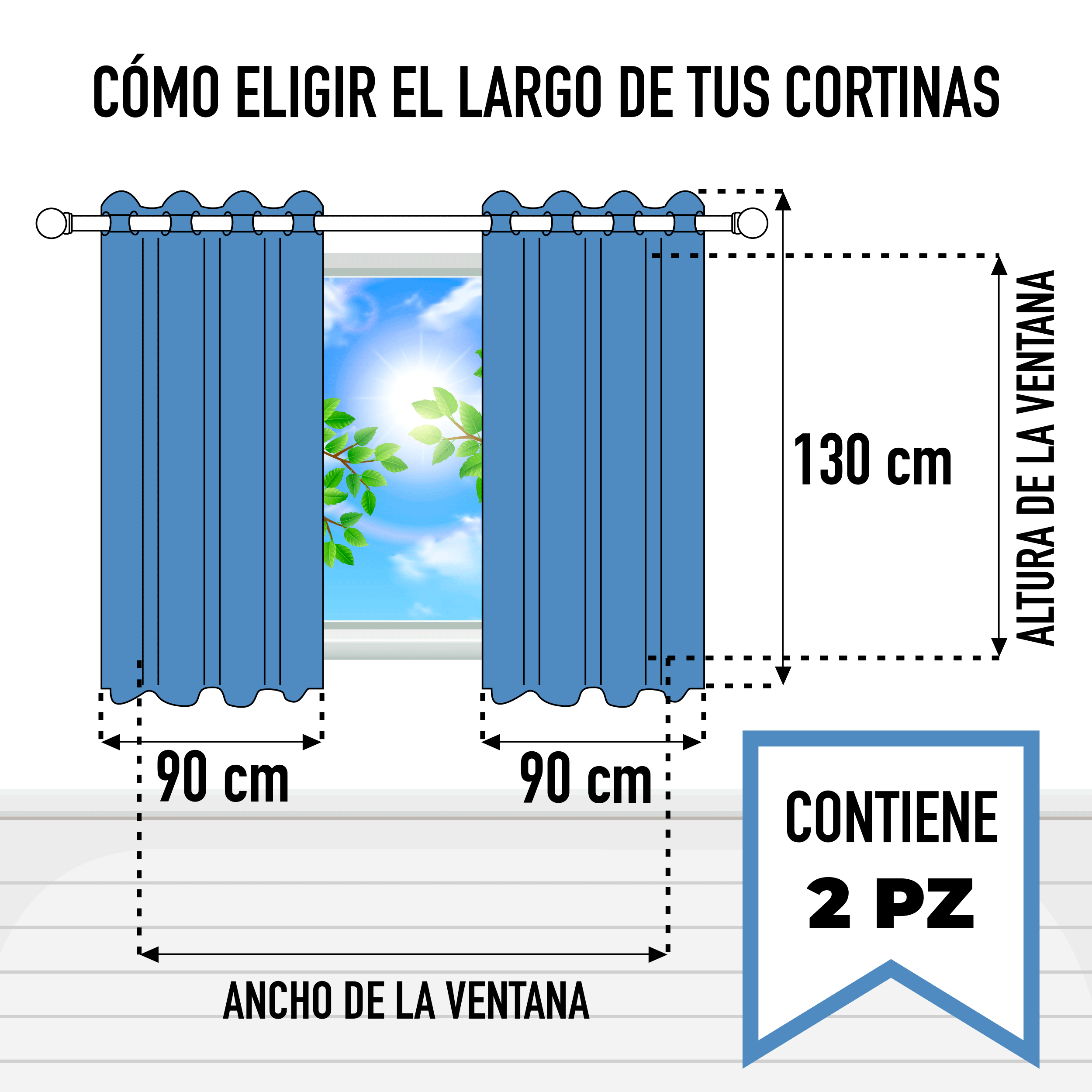 Cortinas Blackout Uva Corta Térmico Lisa 95% Bloqueo Luz