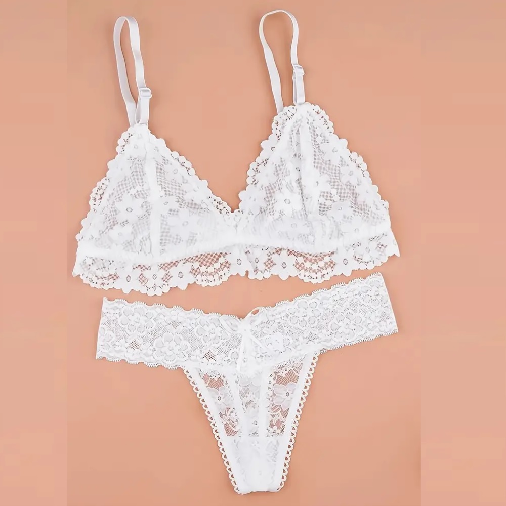 2 conjunto de encaje lenceria.