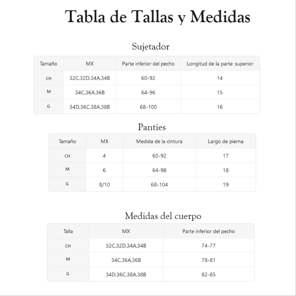2 conjunto de encaje lenceria.
