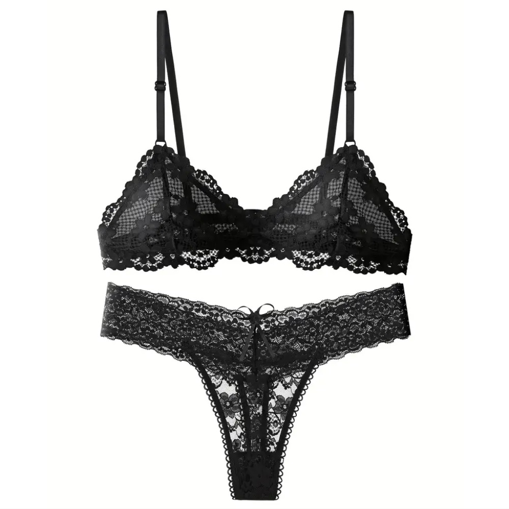 2 conjunto de encaje lenceria.