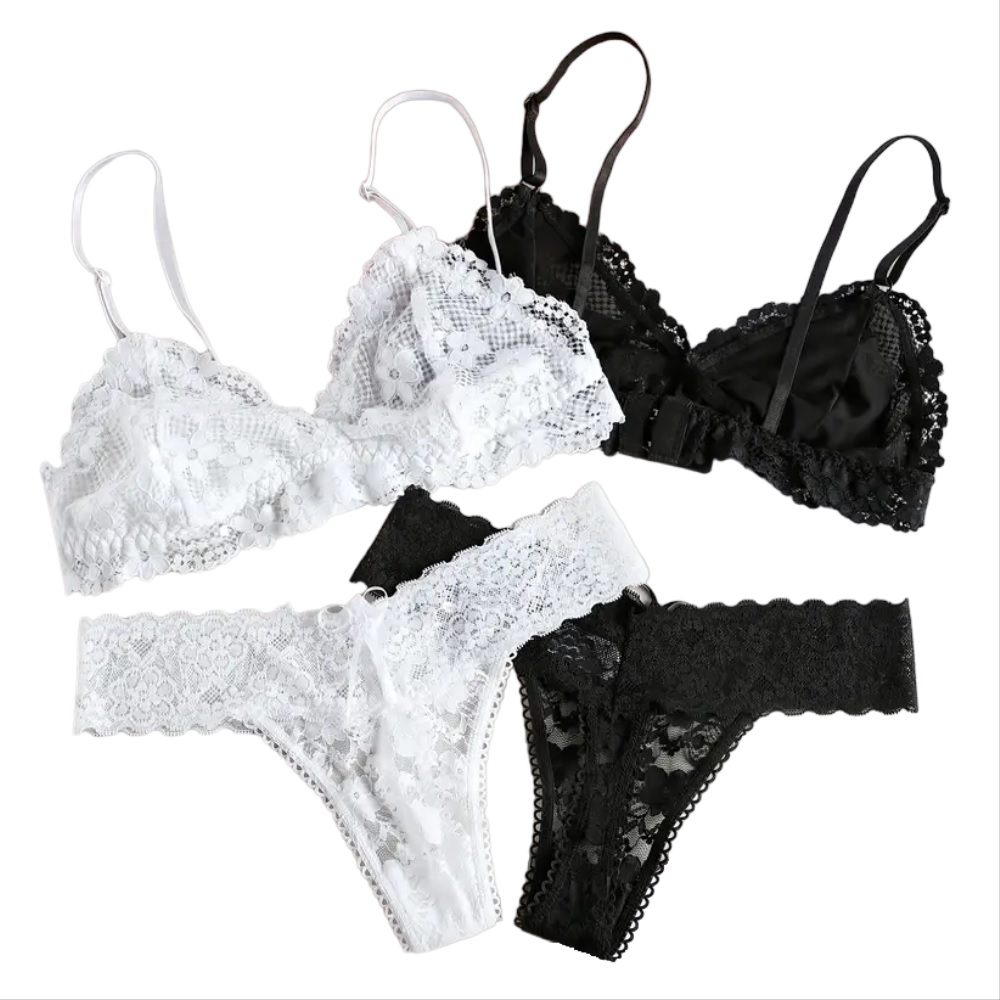 2 conjunto de encaje lenceria.