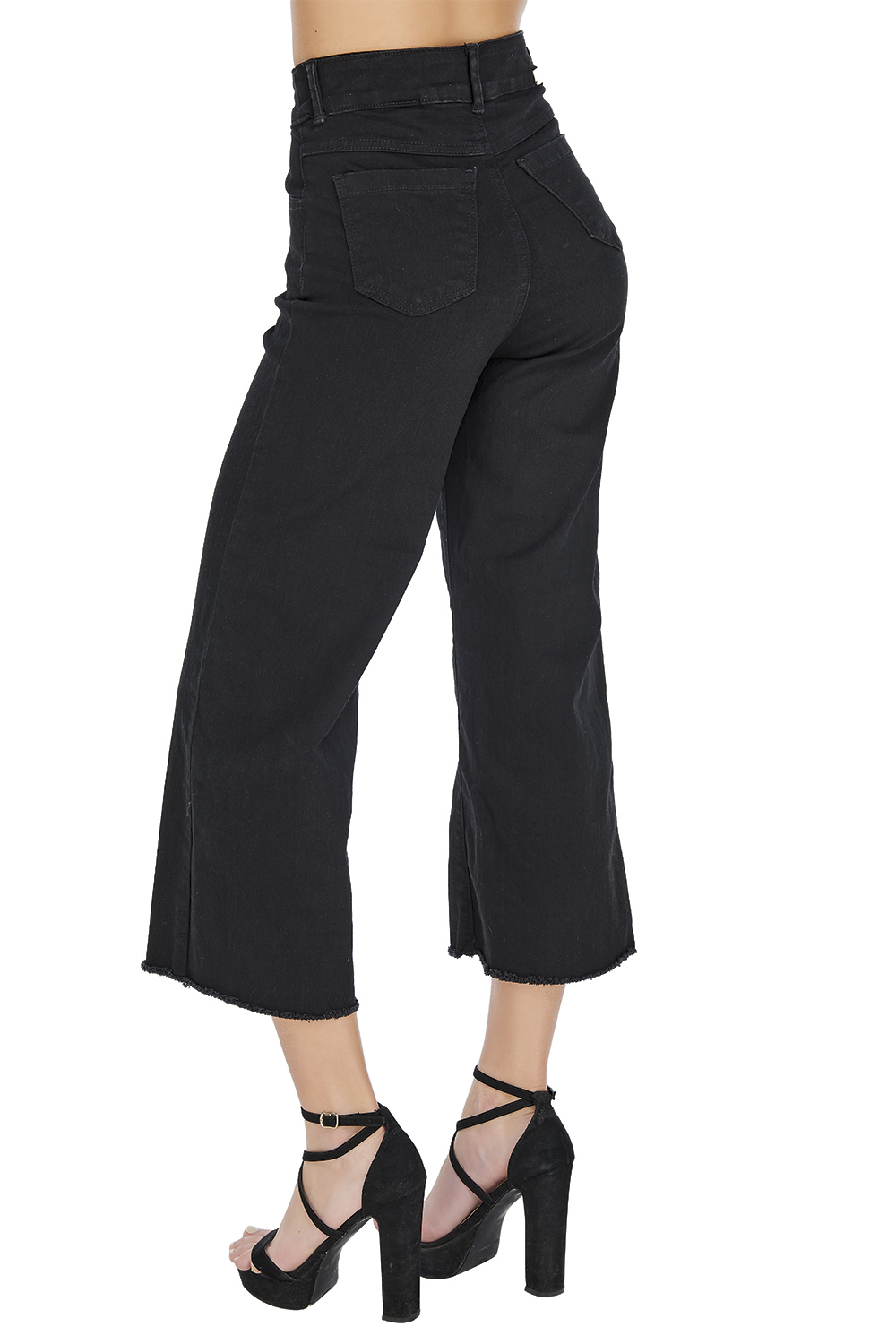Jeans Negro Wide Leg: Estilo moderno, ajuste cómodo. Diseño versátil para cualquier ocasión. Descubre la elegancia y comodidad en cada uso. ¡Compra ahora!"