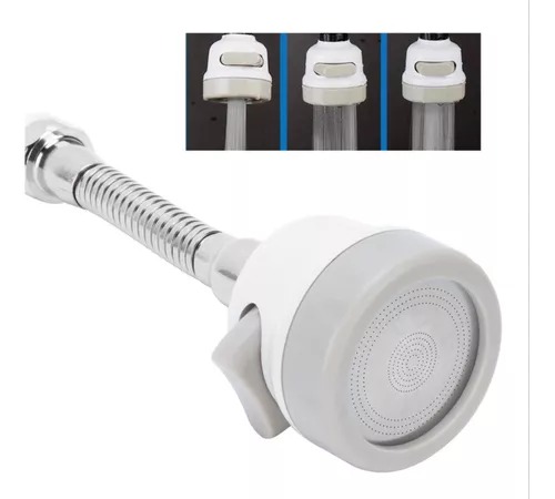 Regadera Para Grifo Tarja Fregadero 2 Nivel Extensión 360°.