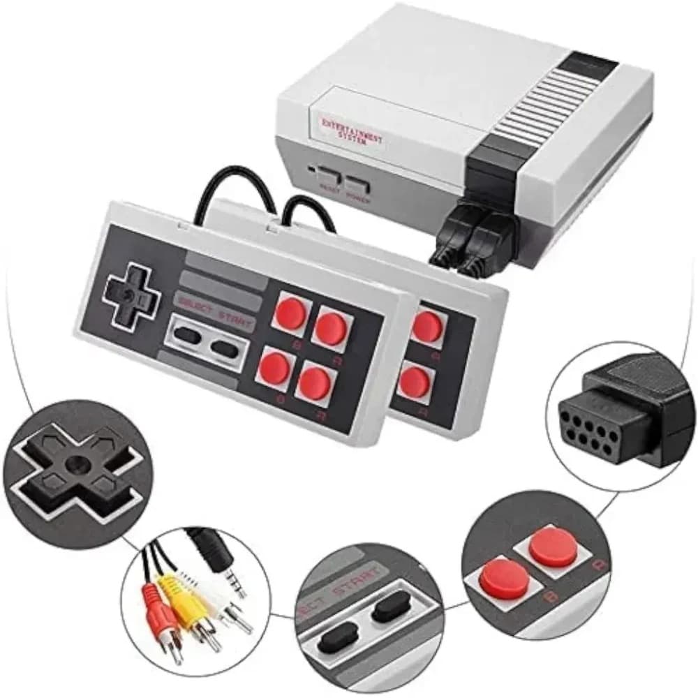 Consola Mini Gamer Clásico 620 Juegos 2 Controles