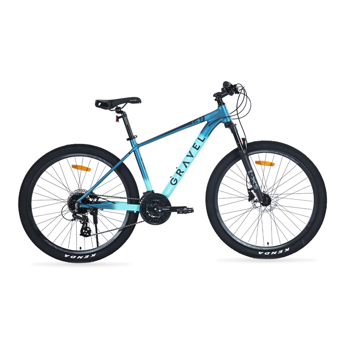Bicicleta Gravel Andes Mtb R29 24v Shimano Altus Aluminio Color Azul Tamaño del cuadro S