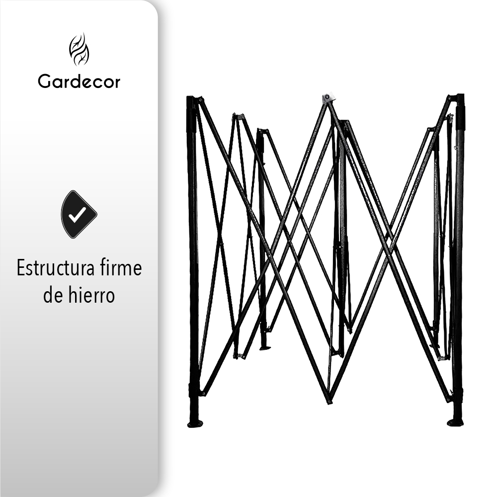 TOLDO TIPO CARPA 2X3 PLEGABLE COLOR AZUL GARDECOR 