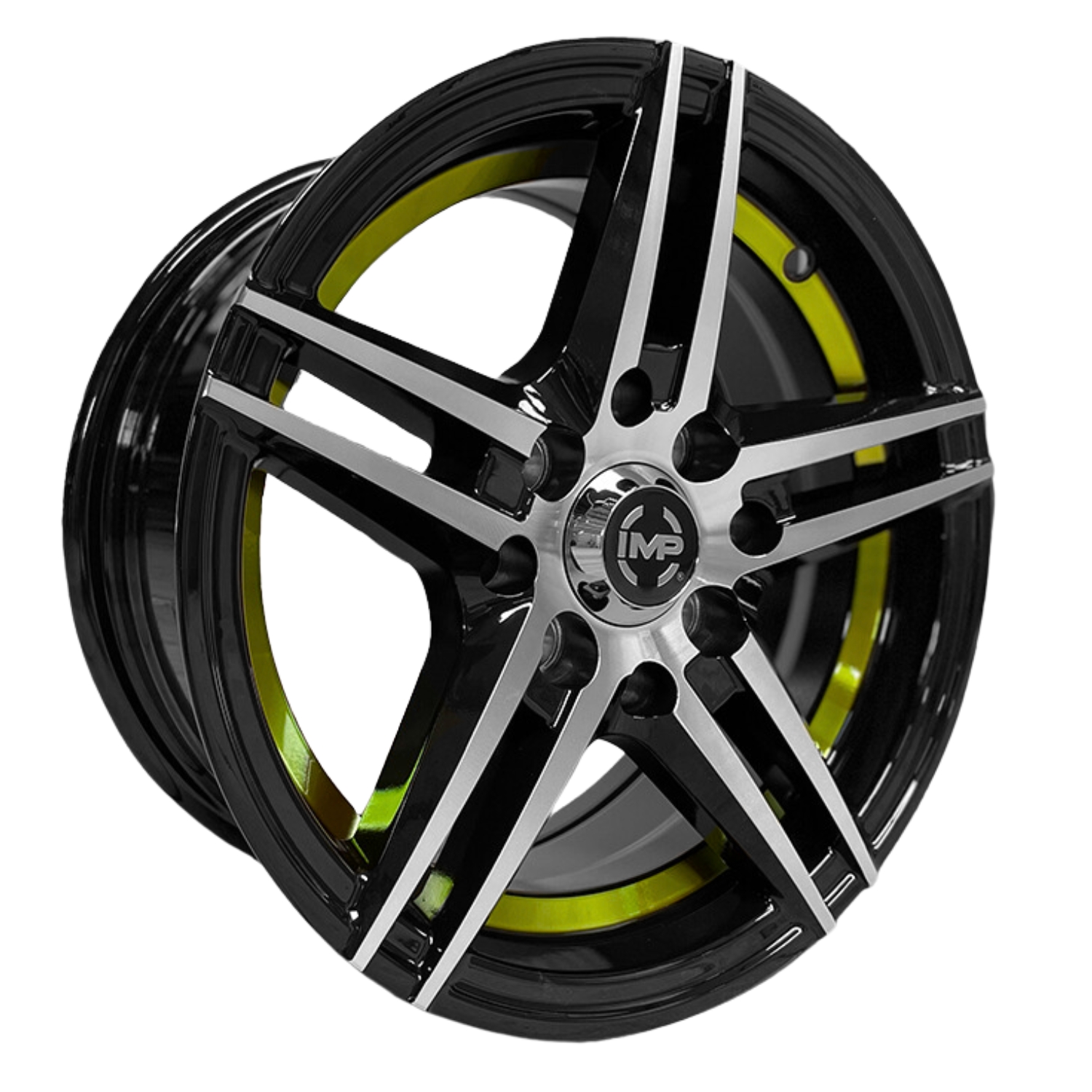 Paquete 4 Rines 13 8x100/114.3 Bmf Green U Cut Matiz Tsuru
