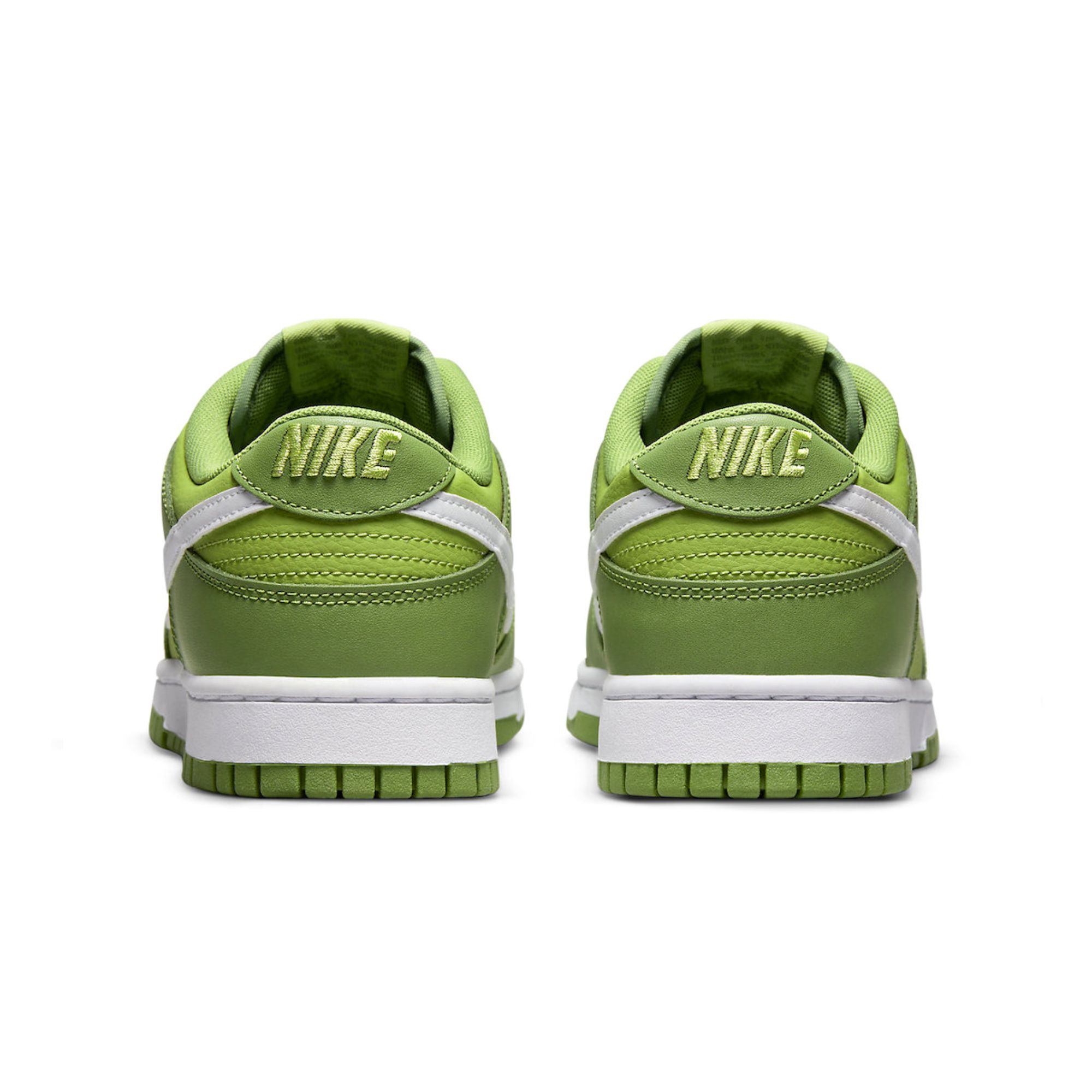 Tenis Nike Dunk Low Chlorophyll Retro Verde con Blanco Hombre Originales DJ6188300