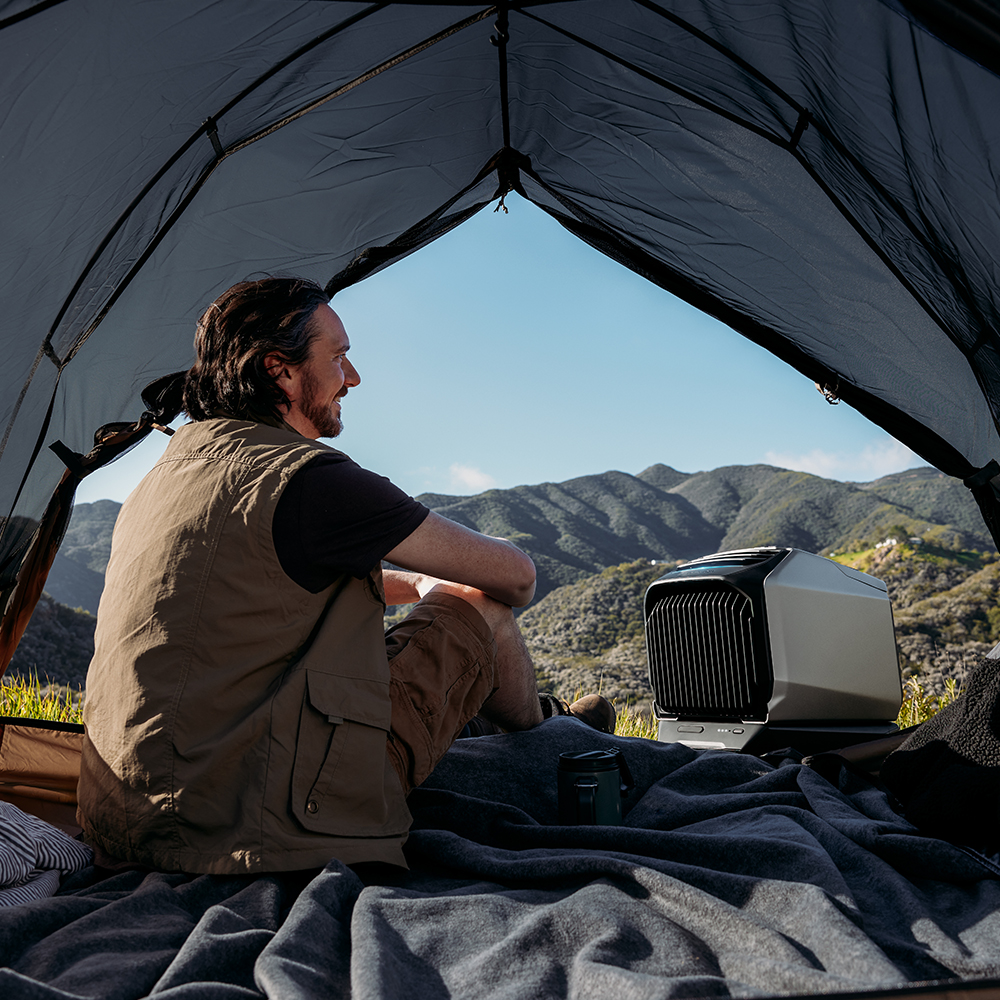 Aire acondicionado portátil con batería Wave 2 Ecoflow.