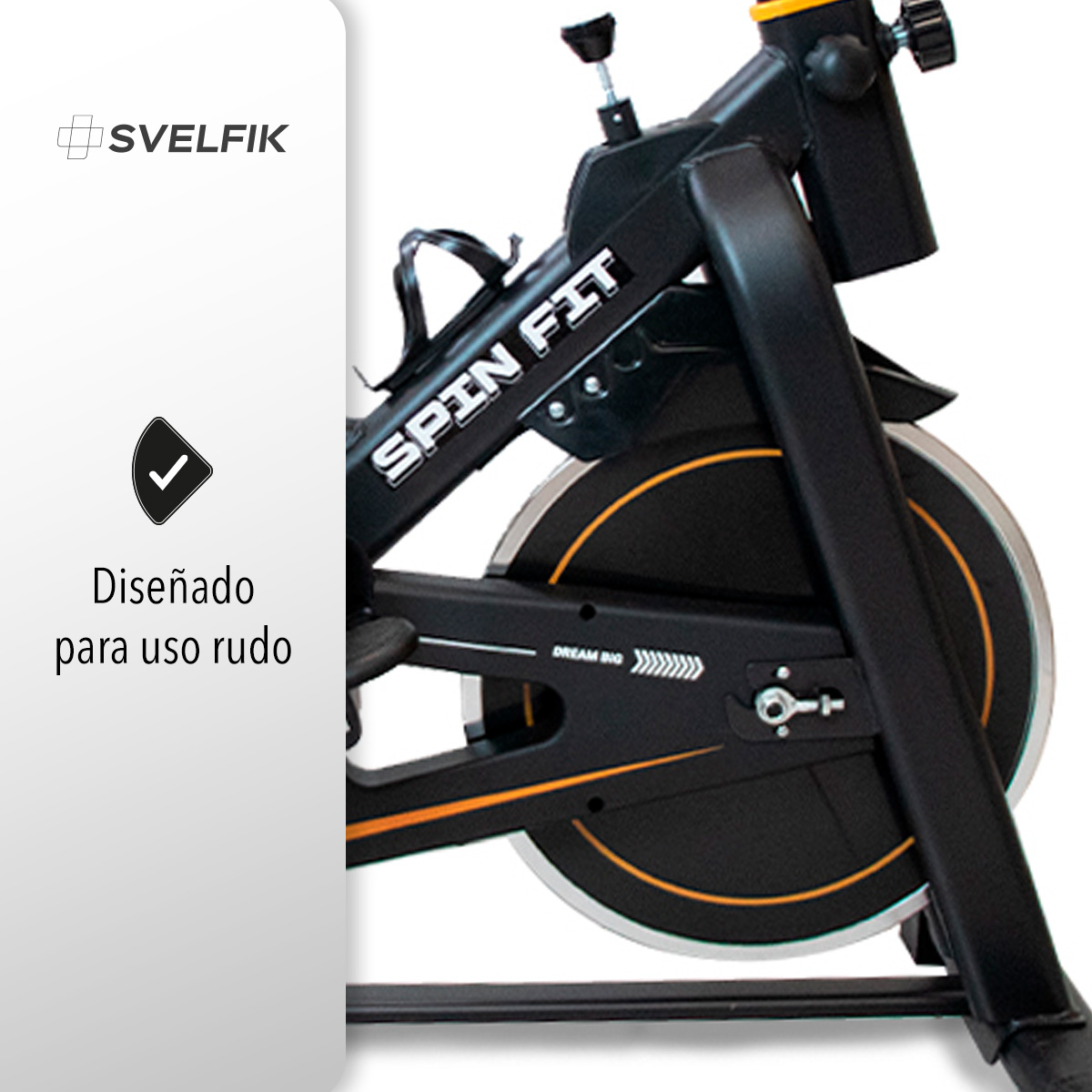 Bicicleta Para Hacer Ejercicio Spinning Fija Estática 6kg Na