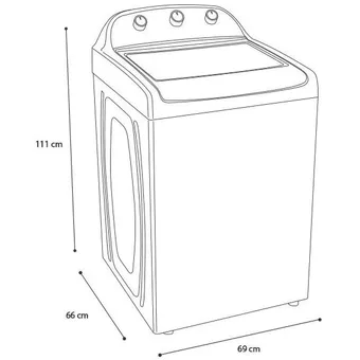 Lavadora Automática Mabe LMA79113VBAB 19KG Blanca ORTY* ENTREGA SÓLO VÁLIDA EN LA CIUDAD DE MÉXICO Y ZONA METROPOLITANA.