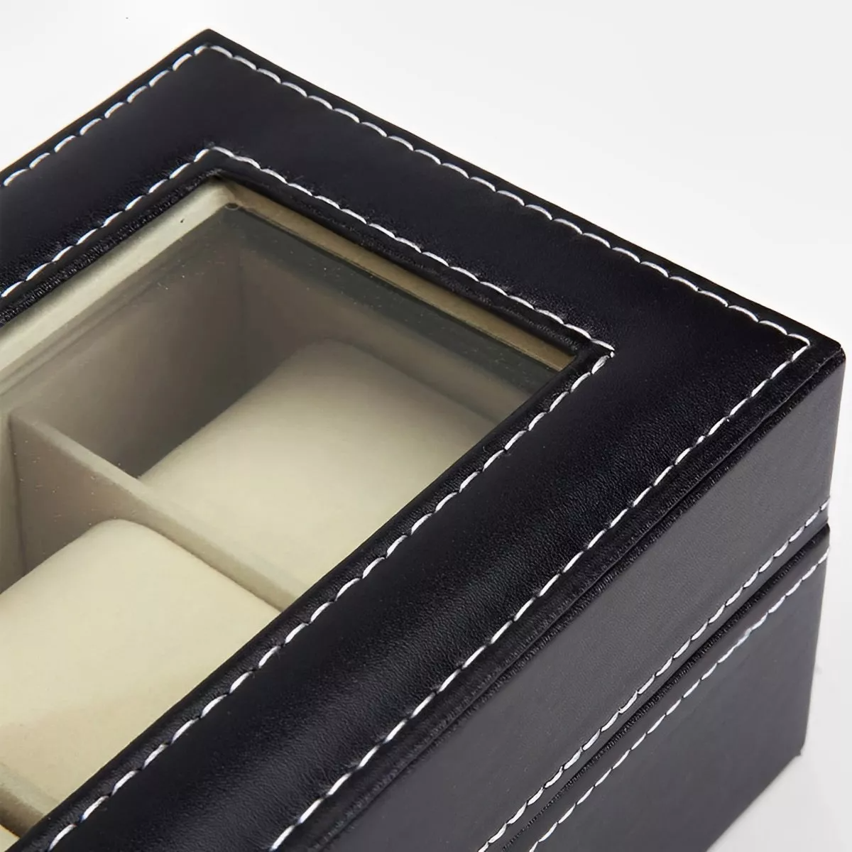 Organizador De Relojes Y Joyas 6 Espacios Caja Para Relojes