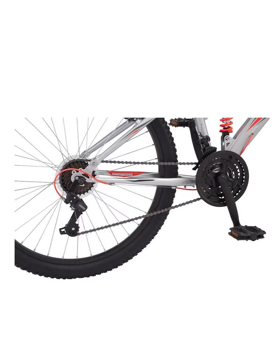 Bicicleta de montaña Mongoose rodada 26 unisex.